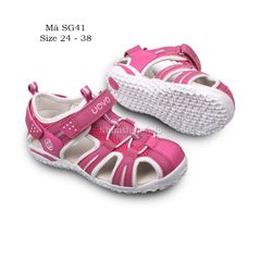 Sandal rọ bé gái UOVO kiểu dáng thể thao và cá tính có thể sử dụng lót đế chỉnh hình full size 2 - 12 tuổi SG41