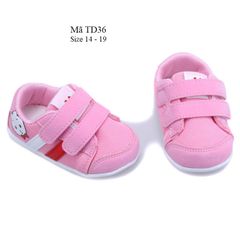 Giày tập đi xinh xắn cho bé gái 0 - 18 tháng TD36