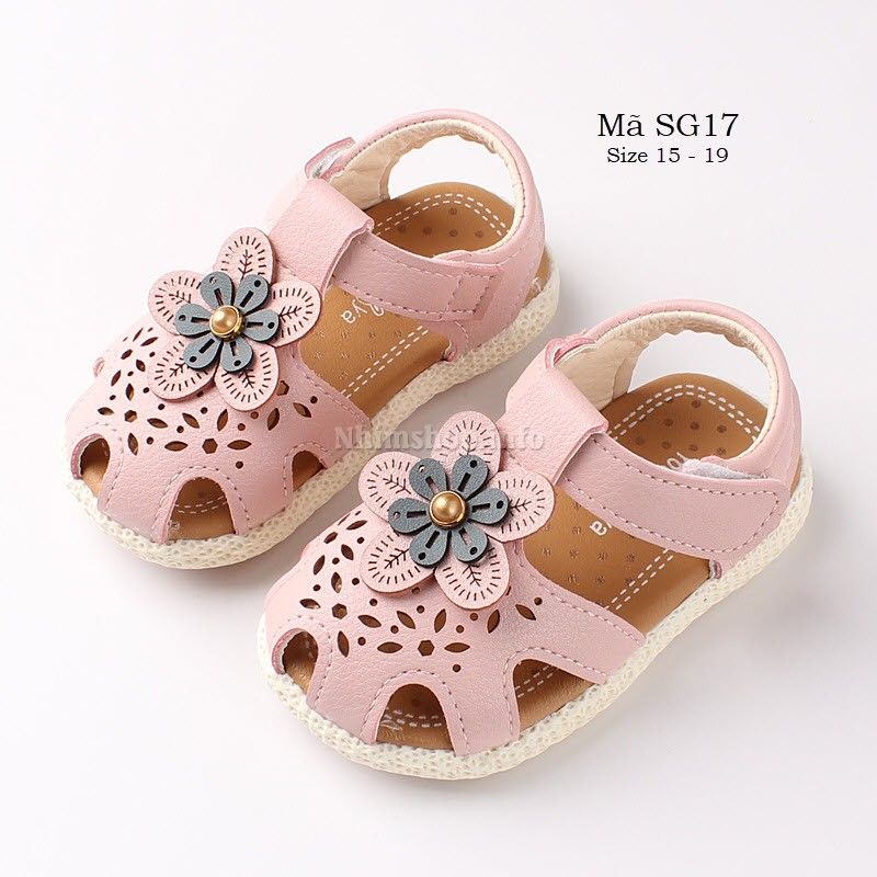 Sandal cho bé gái tập đi 6 - 24 tháng SG17