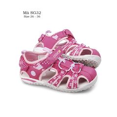 Sandal bé gái UOVO kiểu rọ bít mũi thể thao và phong cách cho bé 8 - 12 tuổi SG32