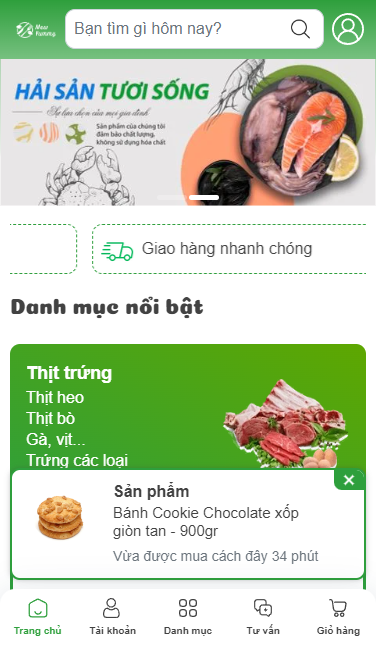 Mẫu website Mew Yummy