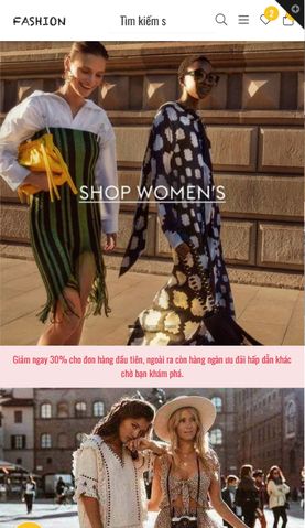 Mẫu website F1GENZ - Luxury Fashion - Thời trang cao cấp