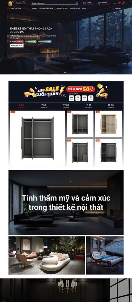 Mẫu website F1GENZ Smart Furniture - Nội thất thông minh F1GENZ Smart Furniture - Nội thất thông minh