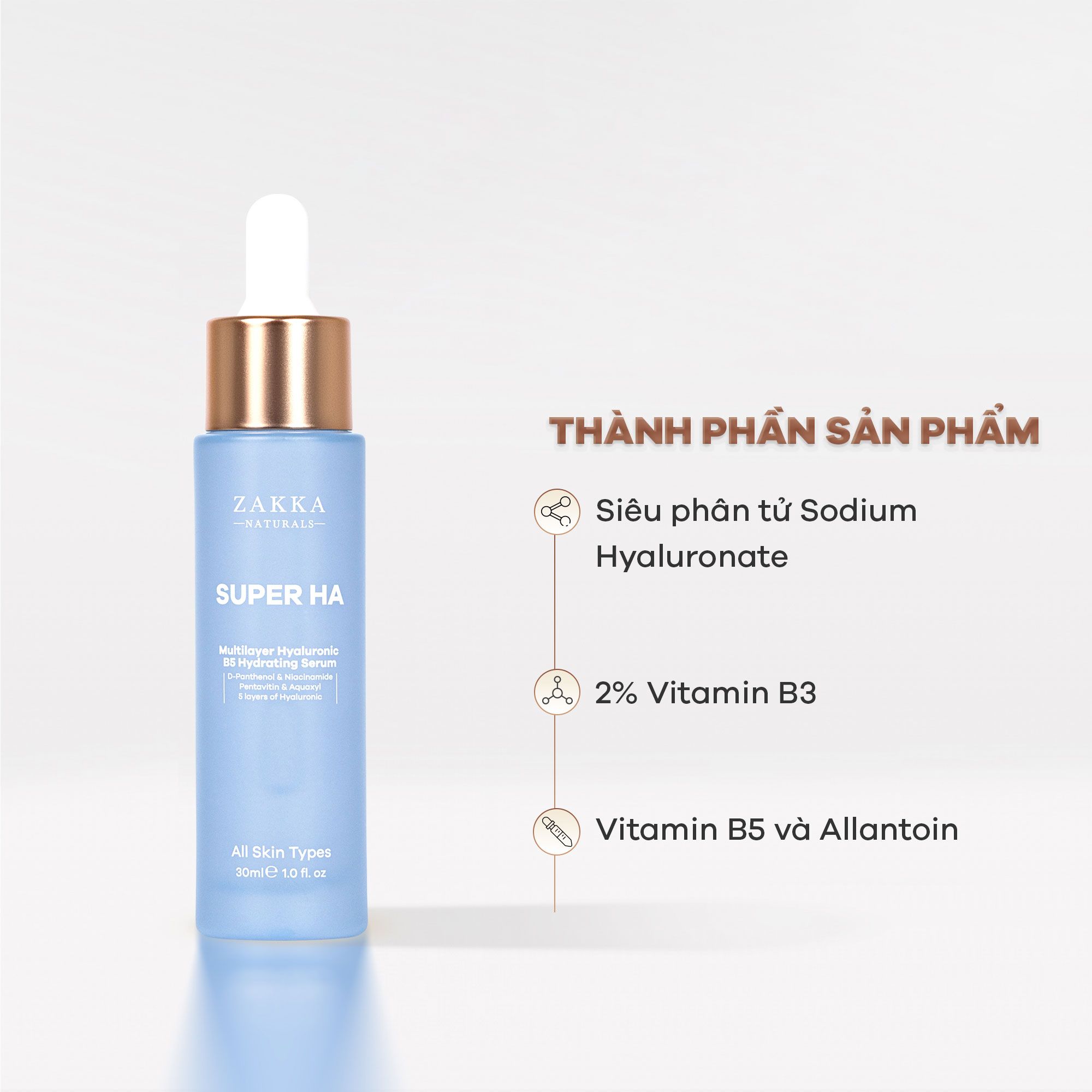 Serum Cấp Ẩm Super HA Multilayer Hyaluronic B5 Hydrating