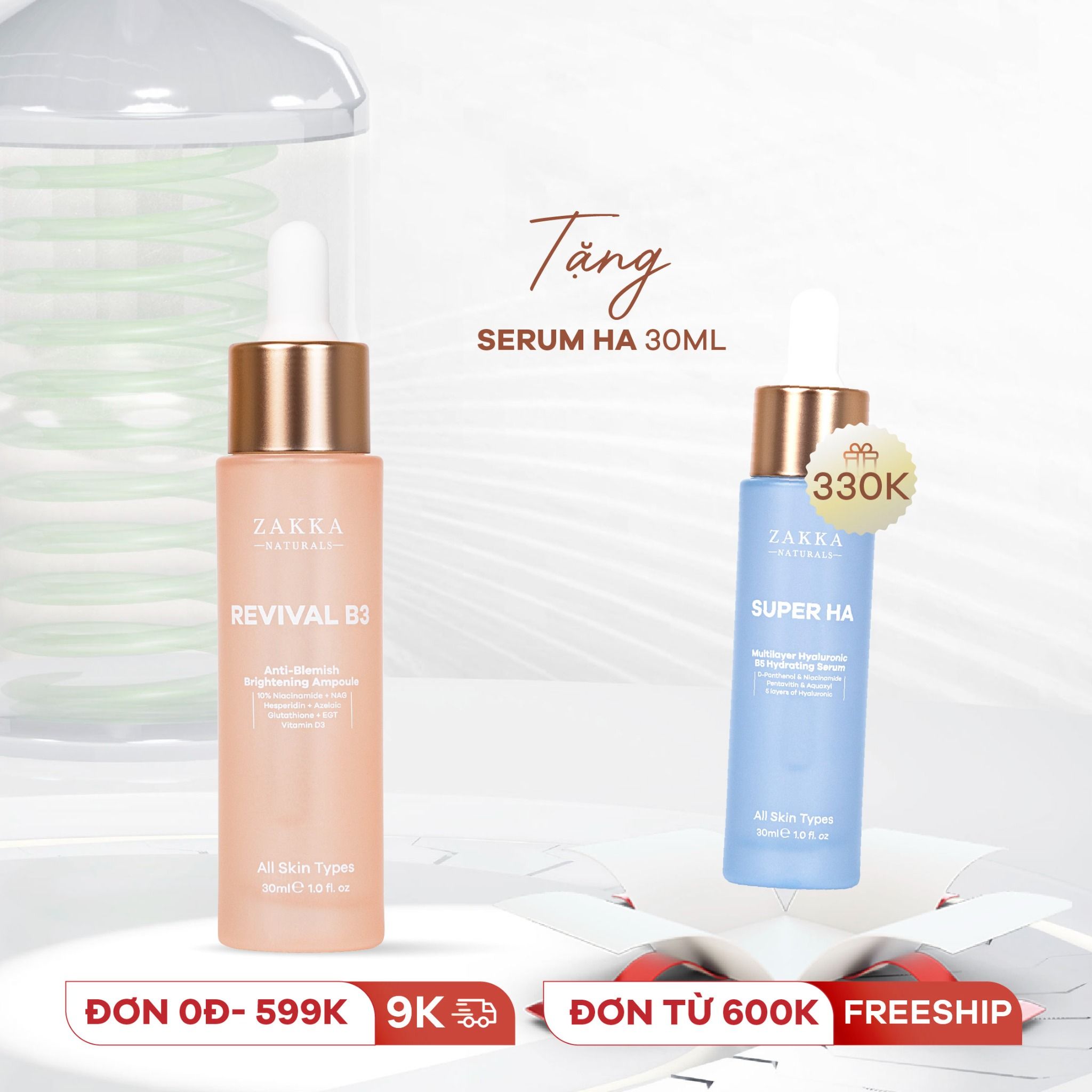 Serum Niacinamide Cải Thiện Thâm Mụn Revival B3
