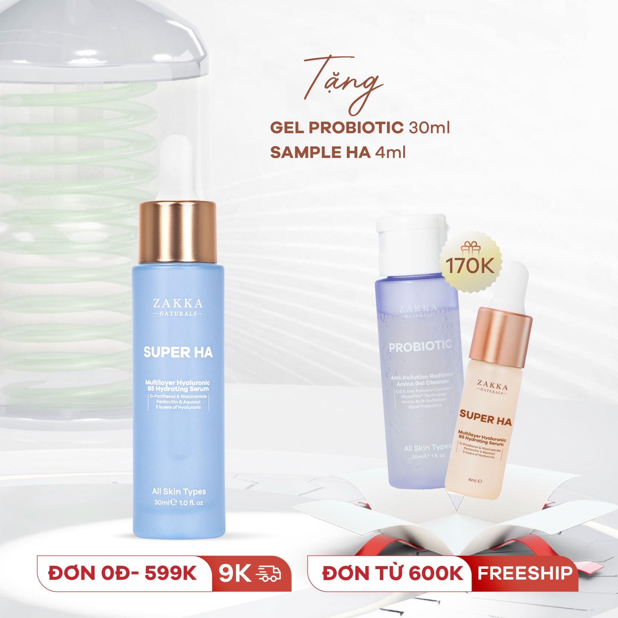 Serum Cấp Ẩm Super HA Multilayer Hyaluronic B5 Hydrating