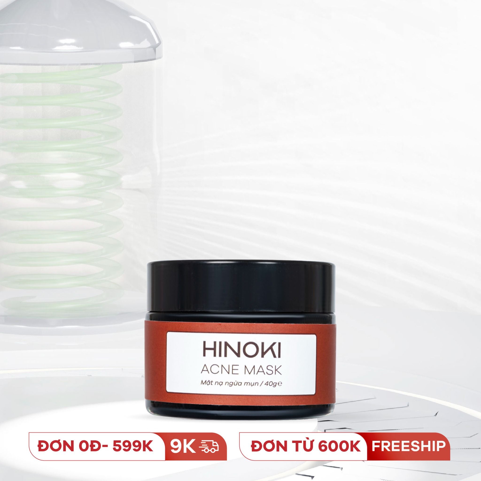 Mặt Nạ Hỗ Trợ Giảm Mụn Hinoki Acne Mask