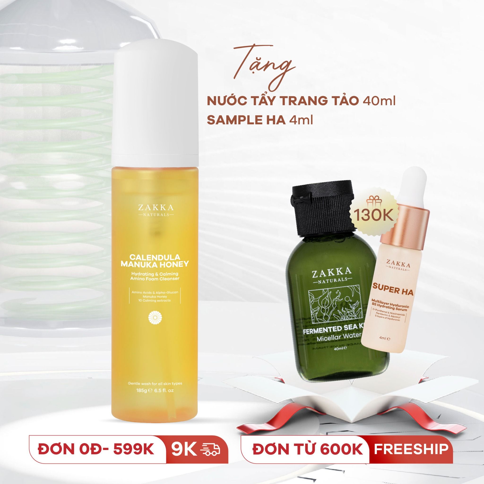 Sữa Rửa Mặt Hoa Cúc Dịu Nhẹ Calendula Manuka Honey