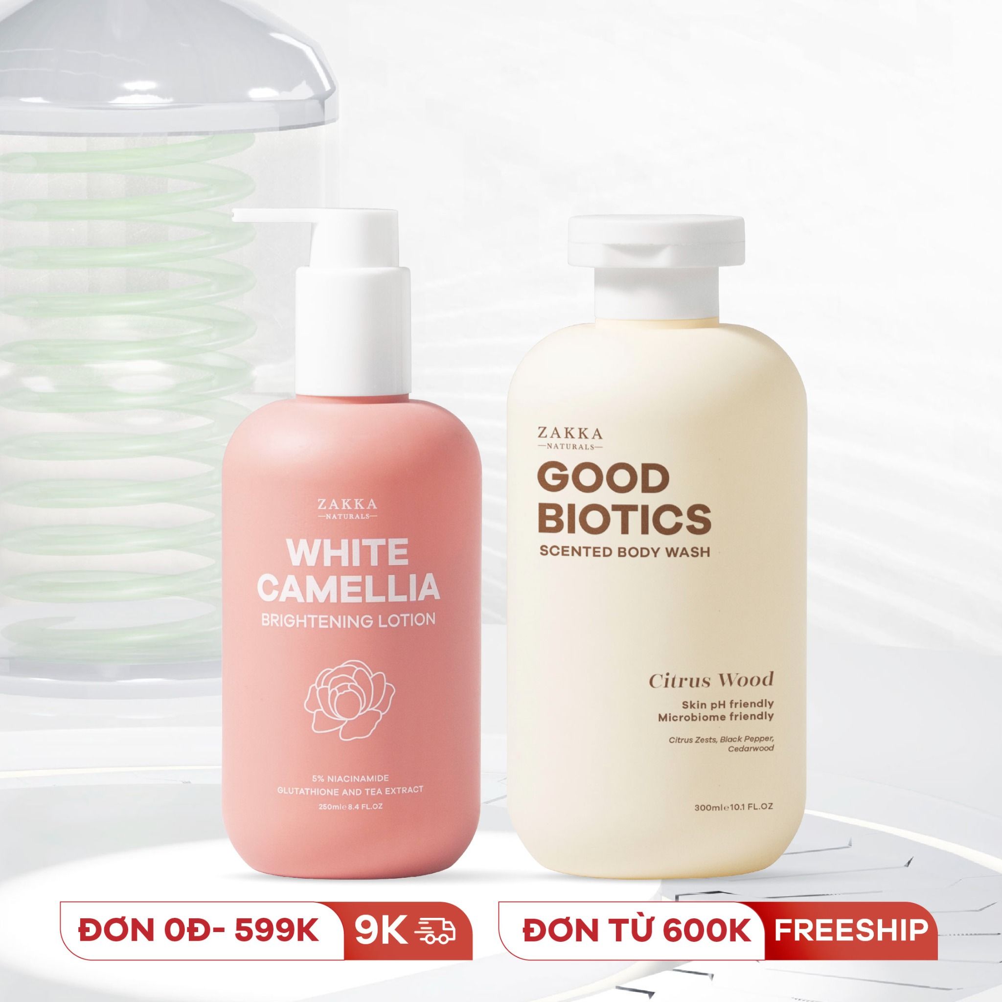 Combo Chăm Sóc Da Body Chuyên Sâu Sữa Tắm Và Sữa Dưỡng Thể