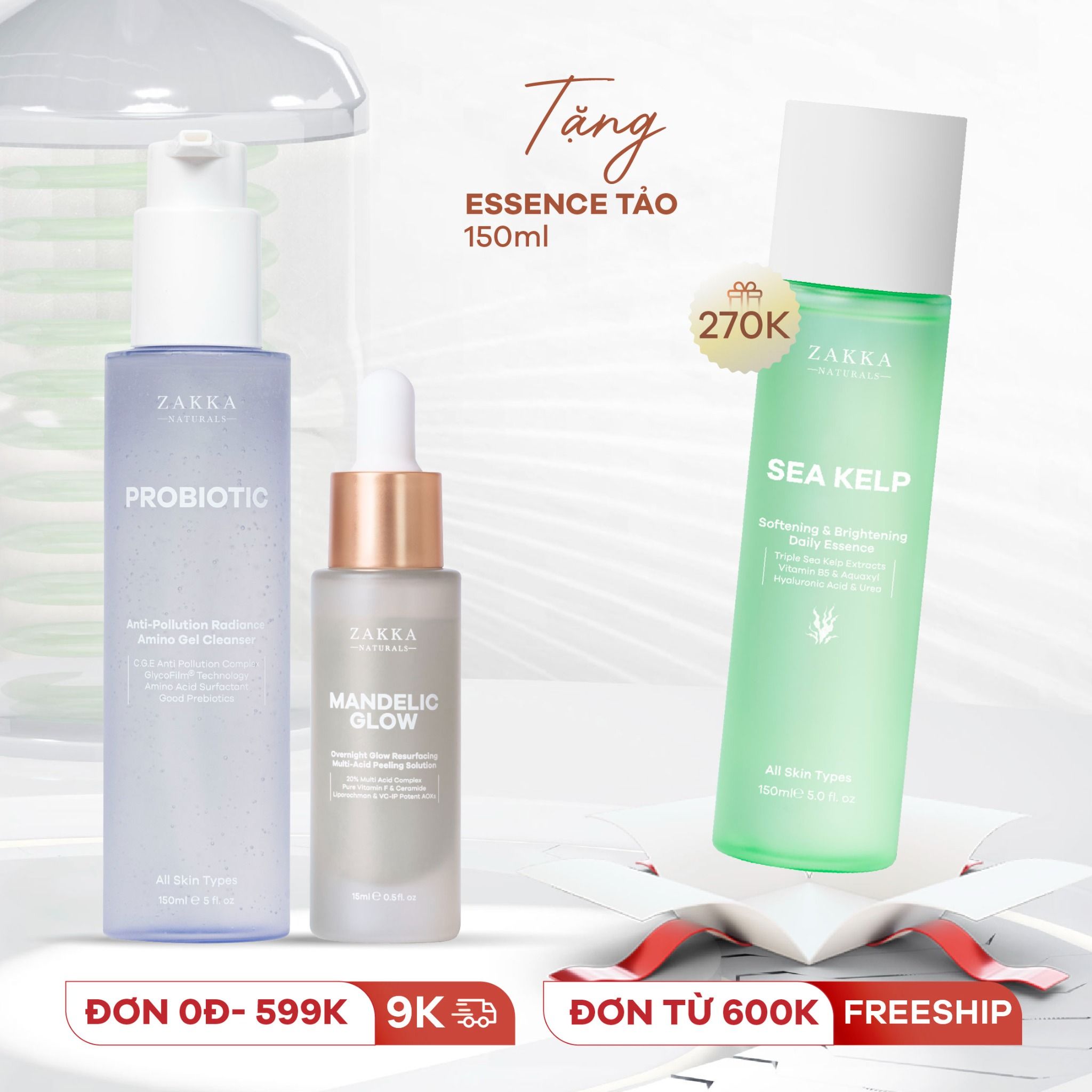 Combo Sạch Sâu _ Tái Tạo Và Căng Bóng Da