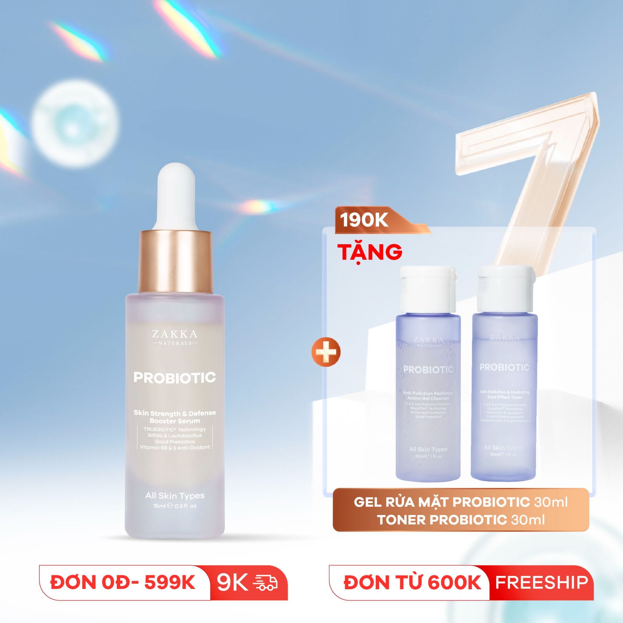 Serum Hỗ Trợ Tăng Cường Lợi Khuẩn Probiotic Skin Strength & Defense