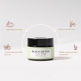  Mặt Nạ Đất Sét Thanh Lọc, Thải Độc Da Black Detox Clay Mask 40g 