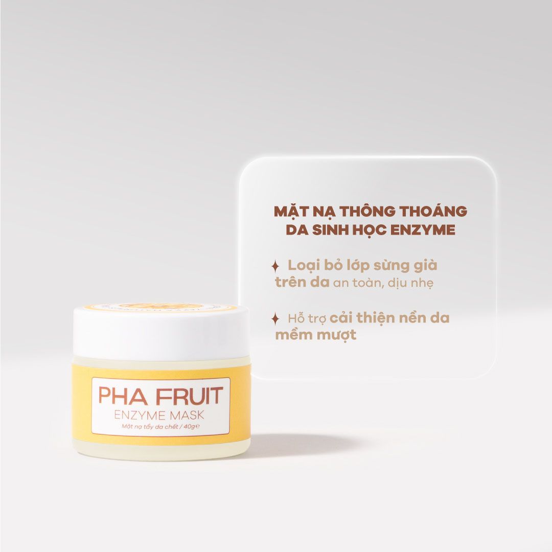 Mặt Nạ PHA Tẩy Da Chết Dịu Nhẹ Fruit Enzyme Mask