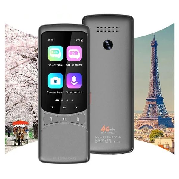 Máy Phiên Dịch Z3 Smart Translator 4G + Wifi - Dịch 135 Ngôn Ngữ Trực ...