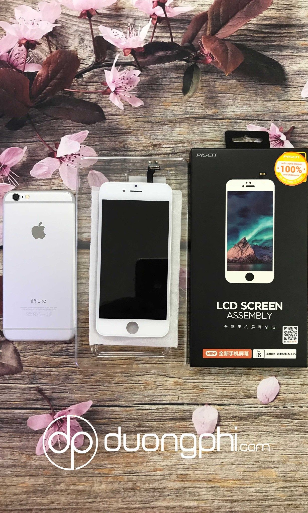 Thay màn hình iPhone 6 CHÍNH HÃNG Pisen