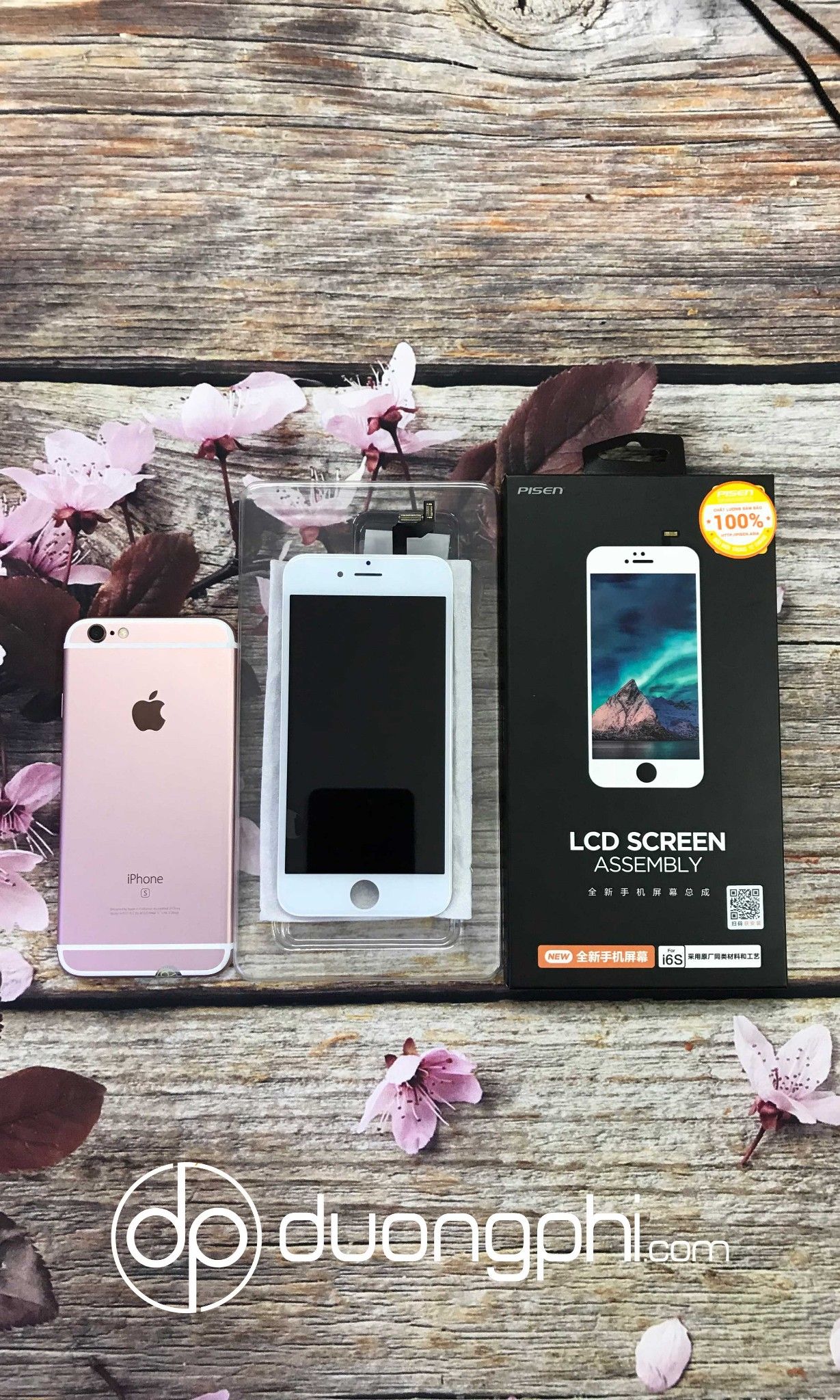 Thay màn hình iPhone 6s CHÍNH HÃNG Pisen
