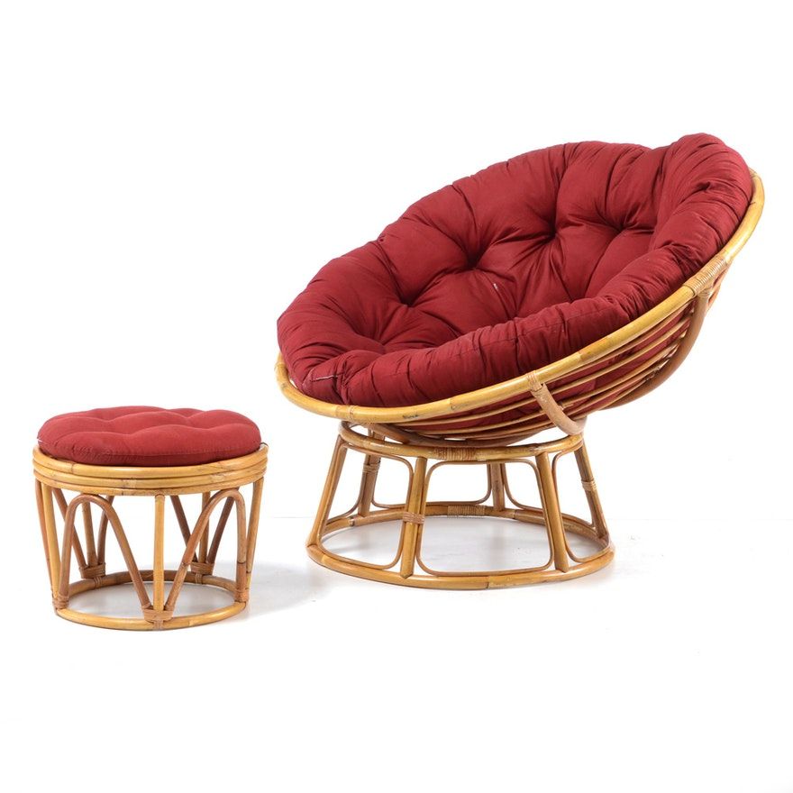  Ghế Papasan Để Vỏ (D100cm) 