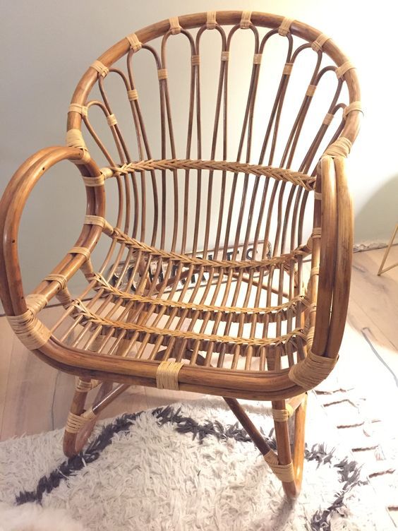 Ghế mây đơn (Franco Albini)