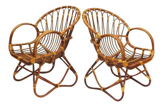 Ghế mây đơn (Franco Albini)