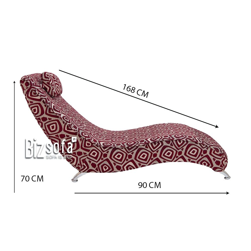 Sofa Giường Thư Giãn B01 Hoa Văn