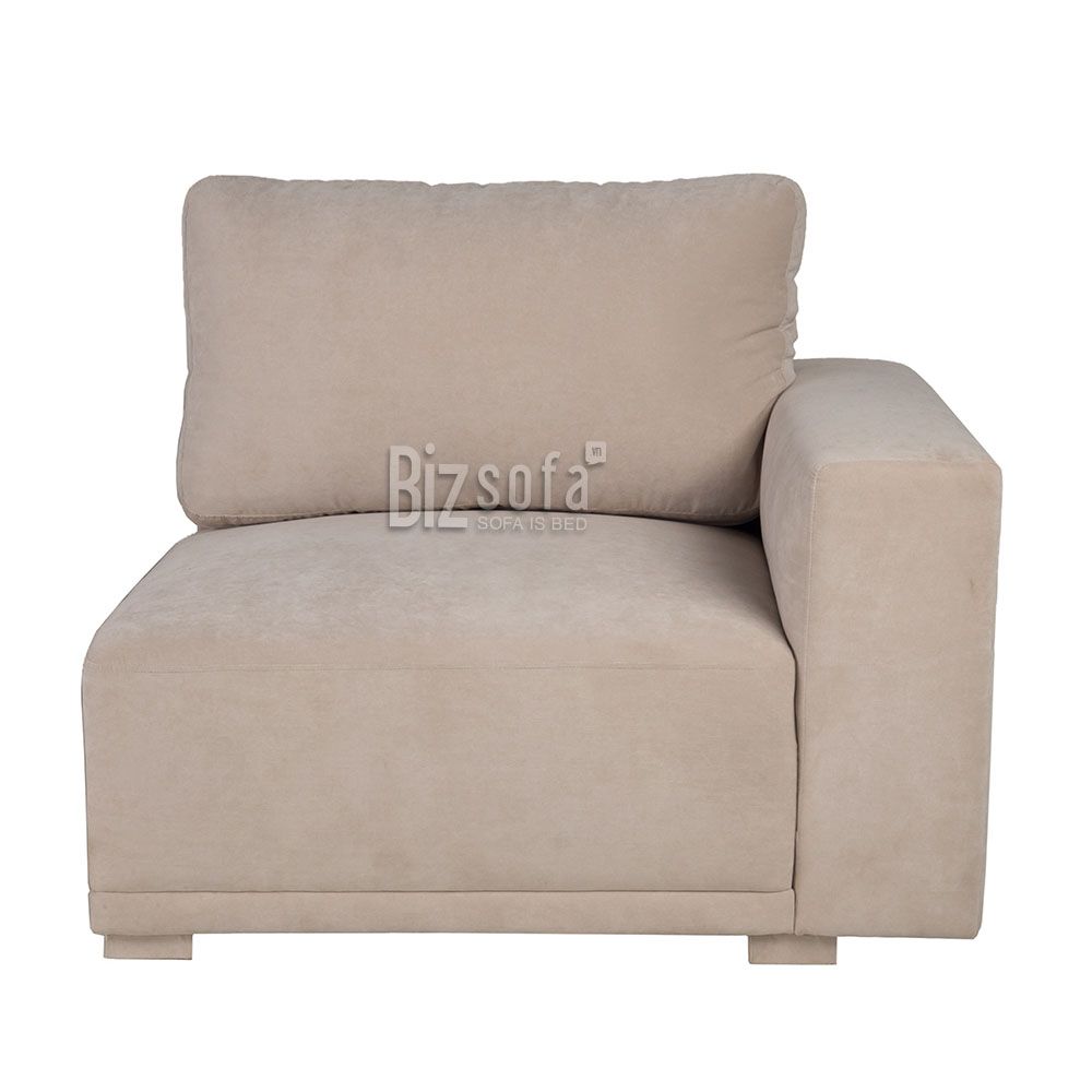 SOFA BĂNG GHẾ B0212 – 3 CHỖ – MÀU TRẮNG KEM