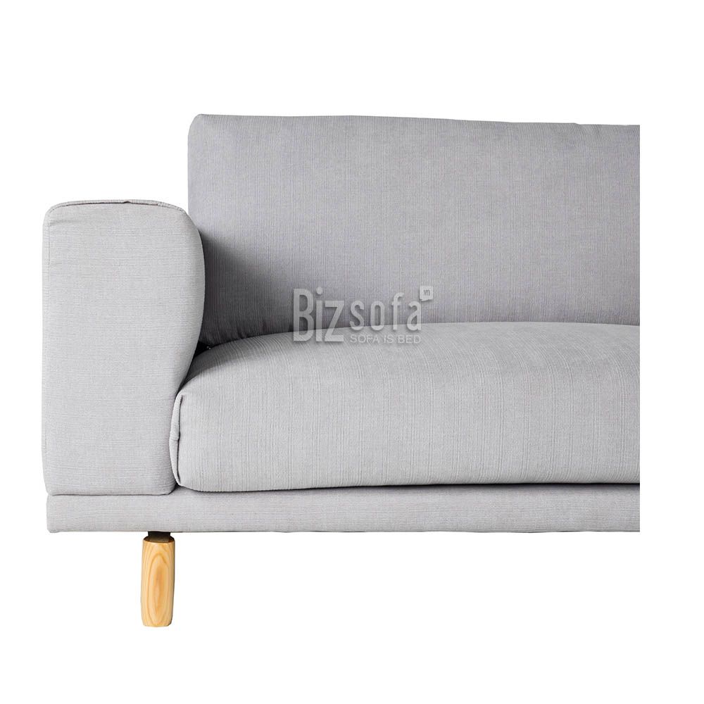 Sofa Băng Ghế B0310 – 3 Chỗ – Màu Xám Trắng