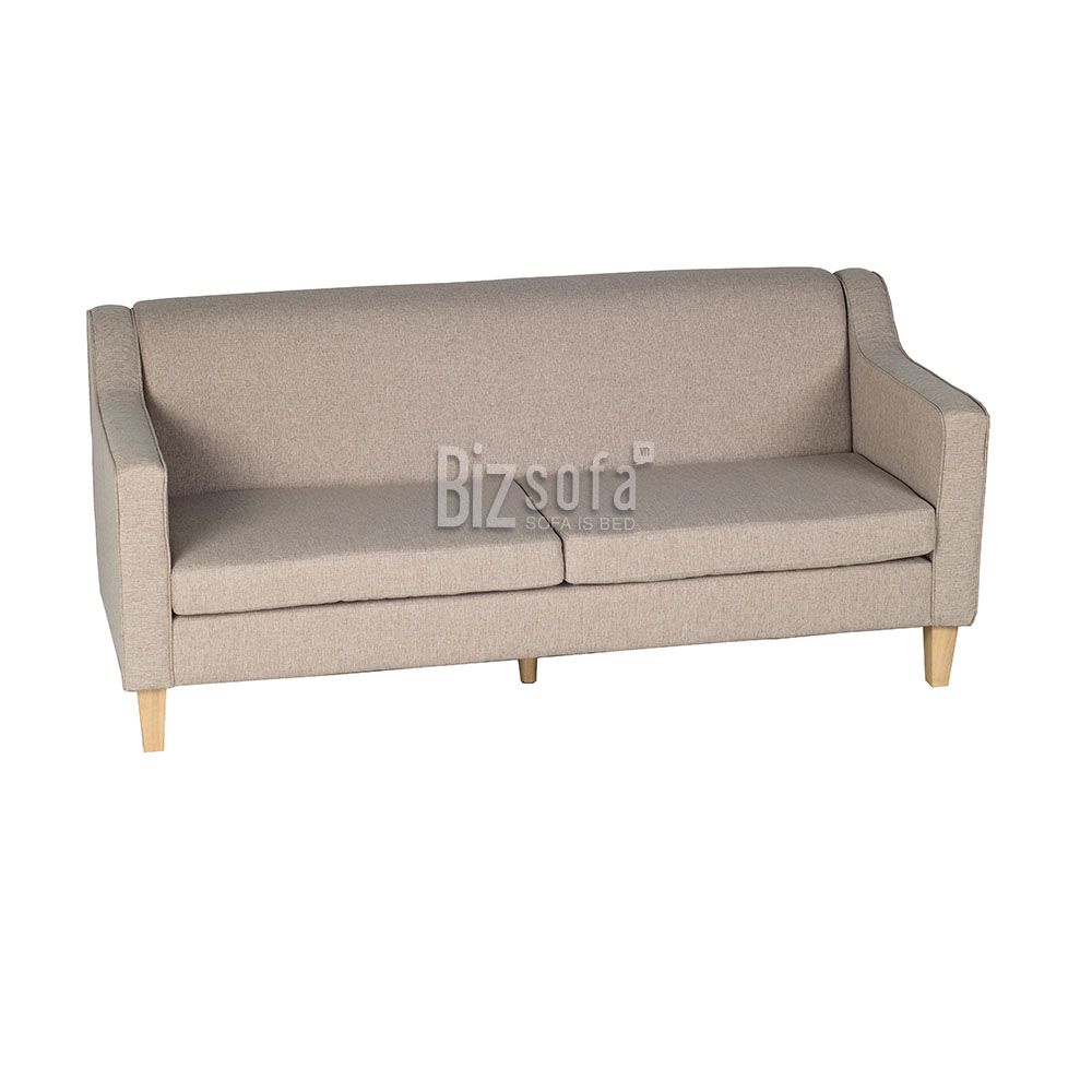 Sofa Băng Ghế B450 – 3 Chỗ – Màu Xám Trắng