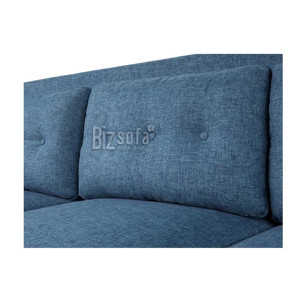 Sofa Băng Ghế Gabel – 3 Chỗ – Màu Xanh Dương