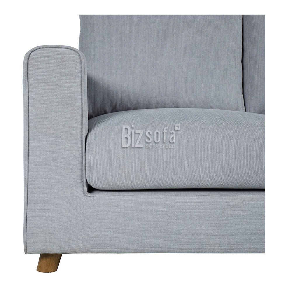 Sofa Băng Ghế B0349 – 3 Chỗ – Màu Xám Trắng