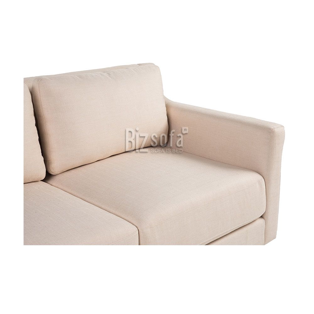 Sofa Băng Ghế Chales – 3 Chỗ – Màu Trắng Kem