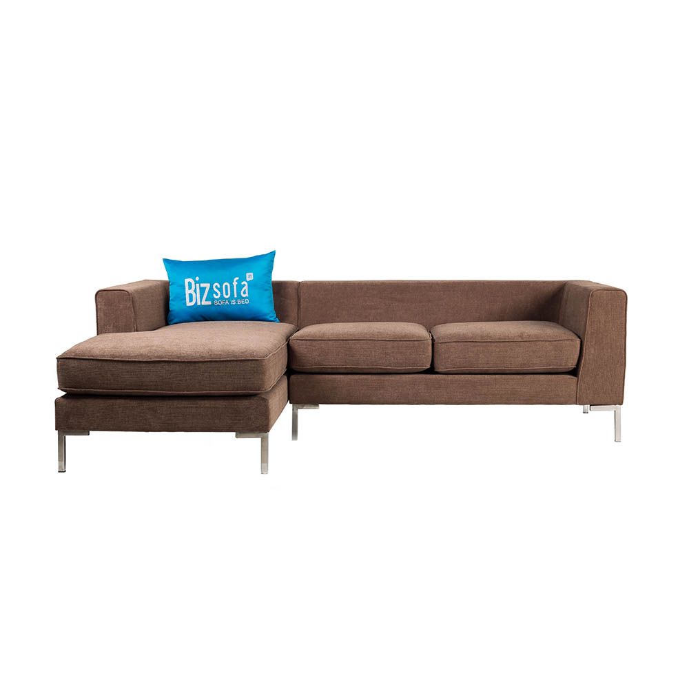 GHẾ SOFA GÓC L B0215 – 3 CHỖ – MÀU NÂU