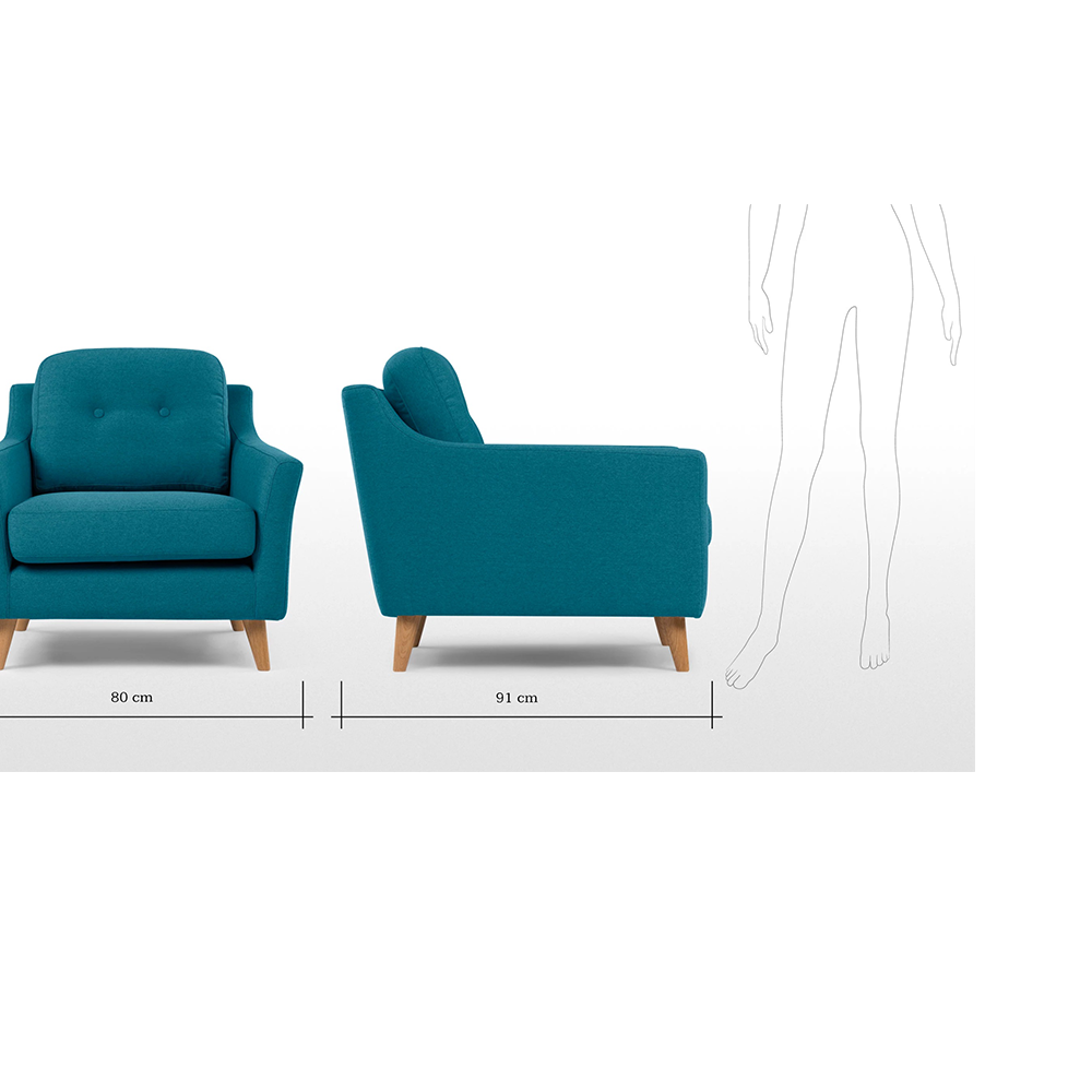 Sofa Phòng Khách TB051 – Nhiều màu trơn