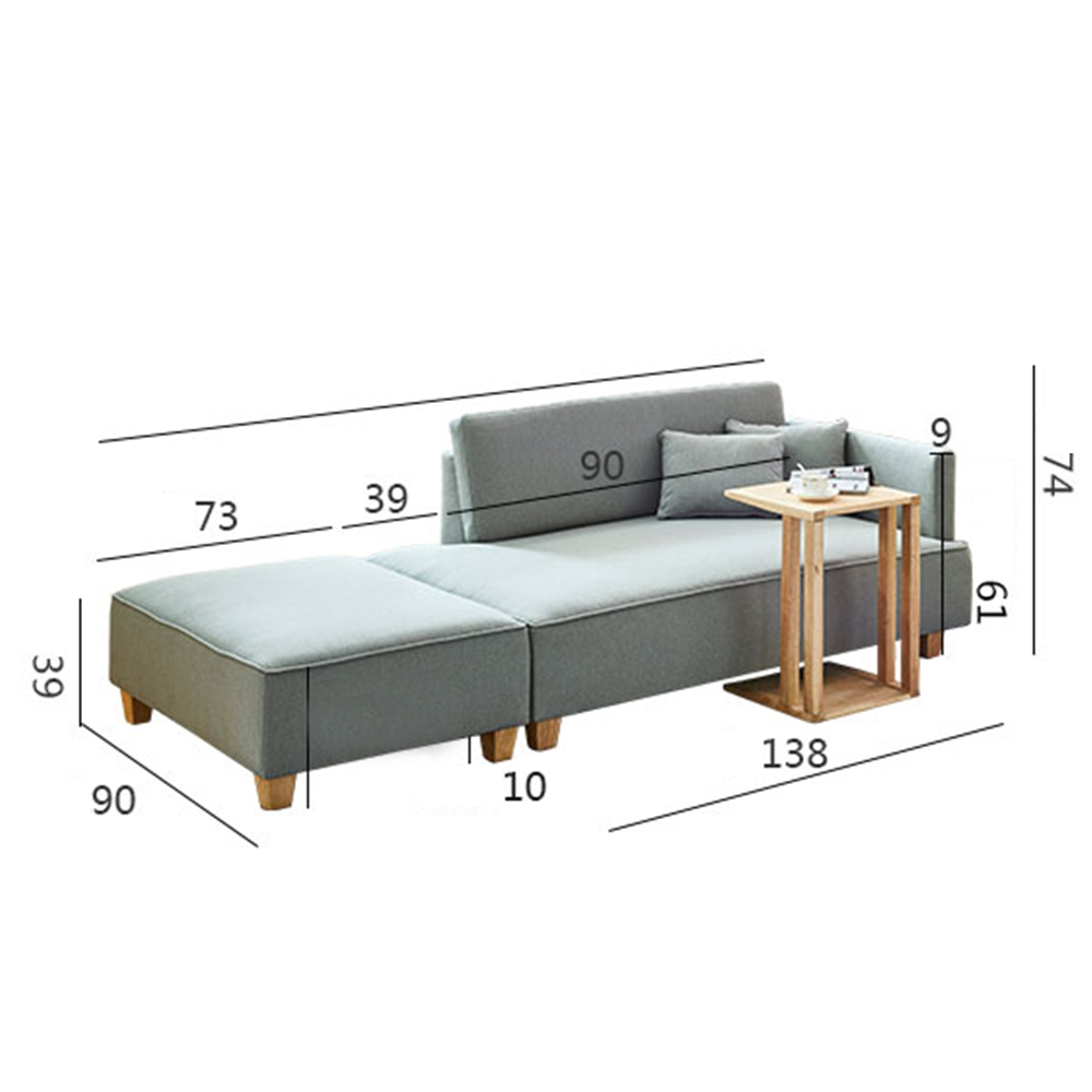 Sofa Phòng Khách TB009 – Nhiều màu trơn