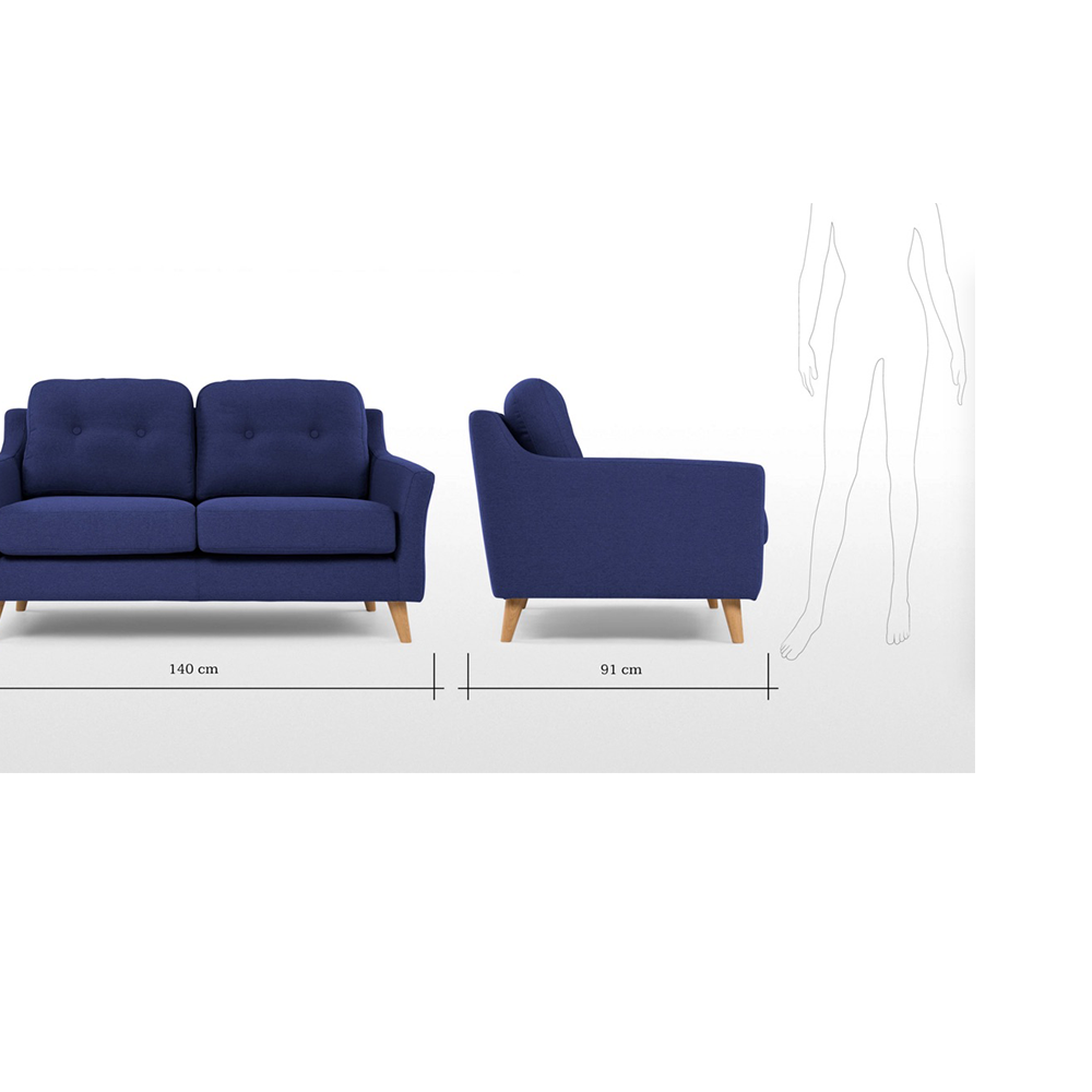 Sofa Phòng Khách TB051 – Nhiều màu trơn