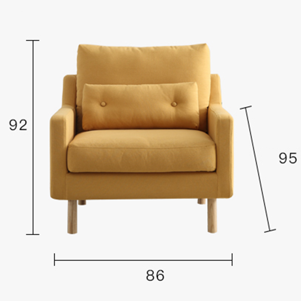 Sofa Phòng Khách TB019 – Nhiều màu trơn
