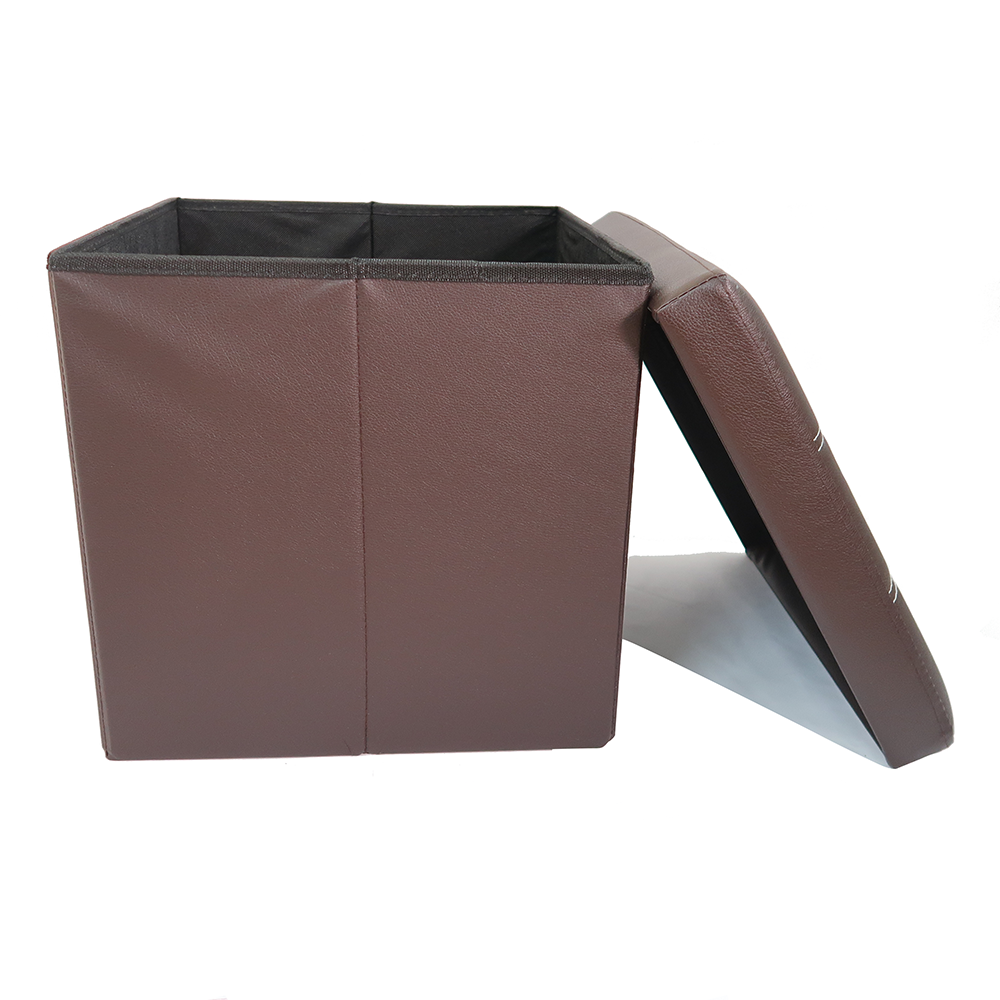 Ghế Đôn Vuông LẮp Ráp Có Nắp - Đựng Đồ Đa Năng B540