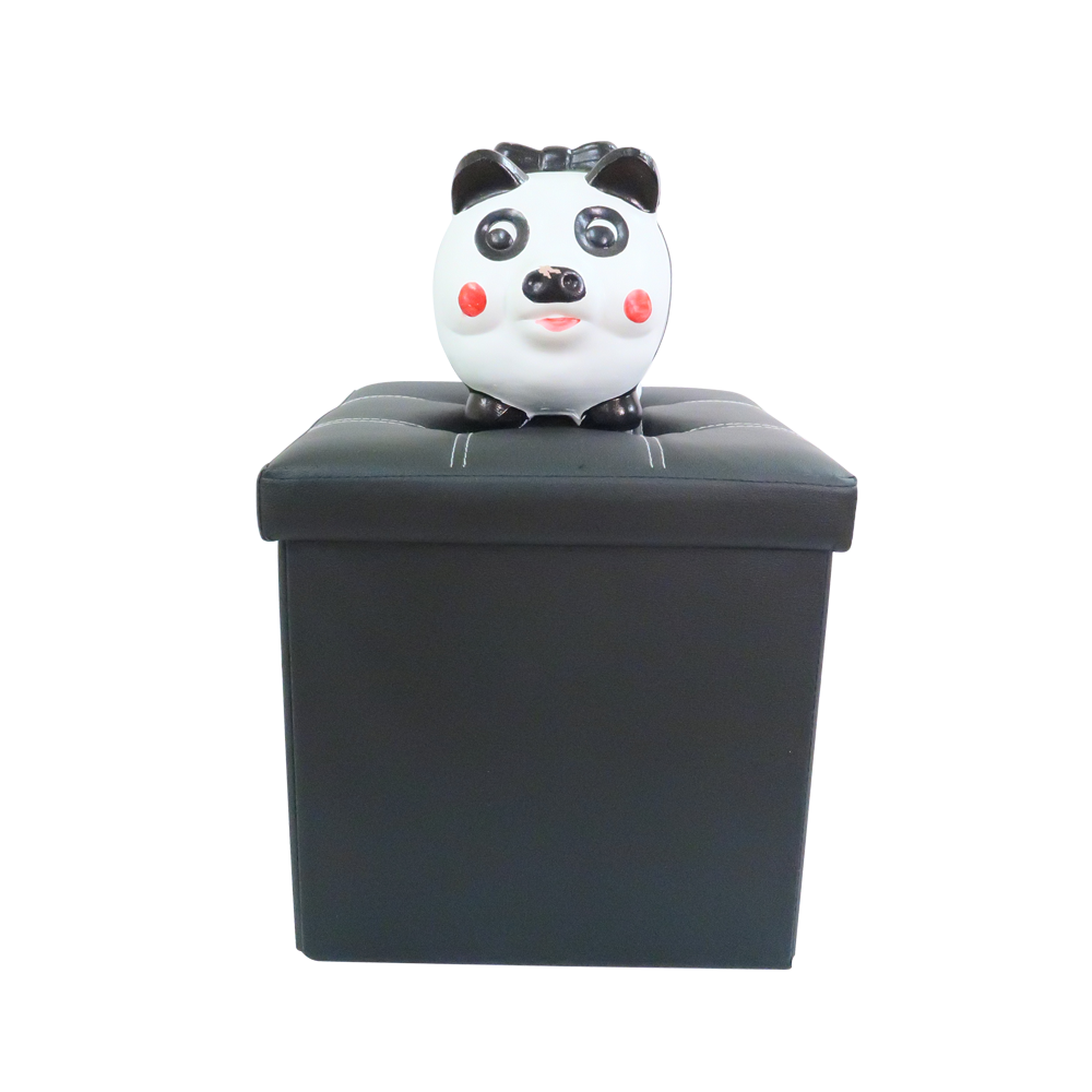 Ghế Đôn Vuông LẮp Ráp Có Nắp - Đựng Đồ Đa Năng B540