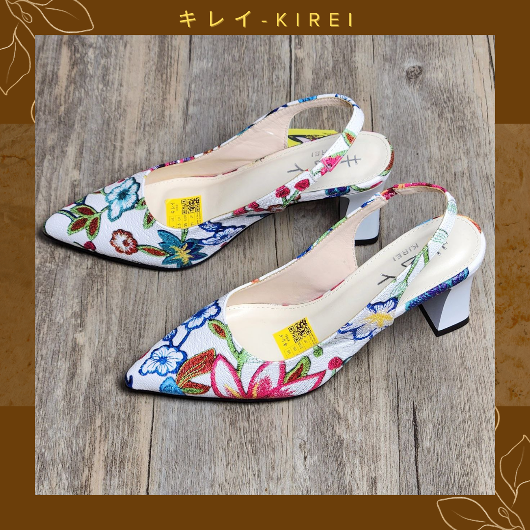Sandal Kirei 3D FEP 7P 02 CP Hồng Trắng