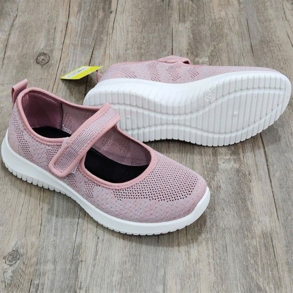 Giày Búp Bê Kirei Quai Dán BG Hồng