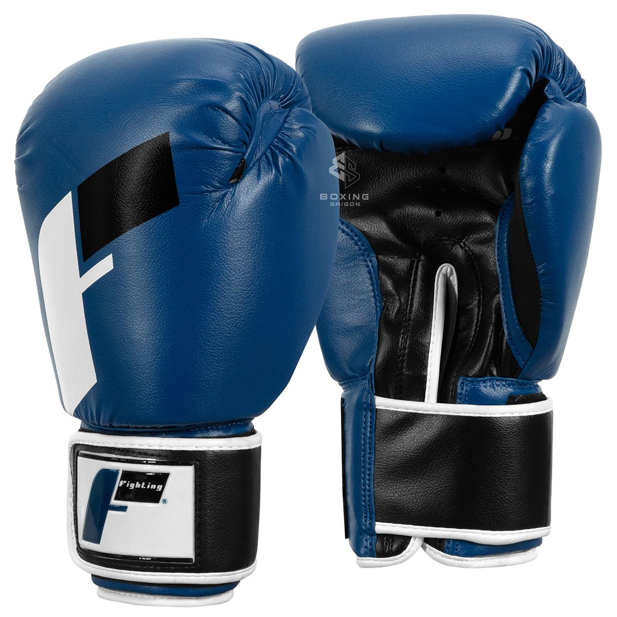 Găng Tay Fighting Big Logo Bag Gloves - Blue/Black/White