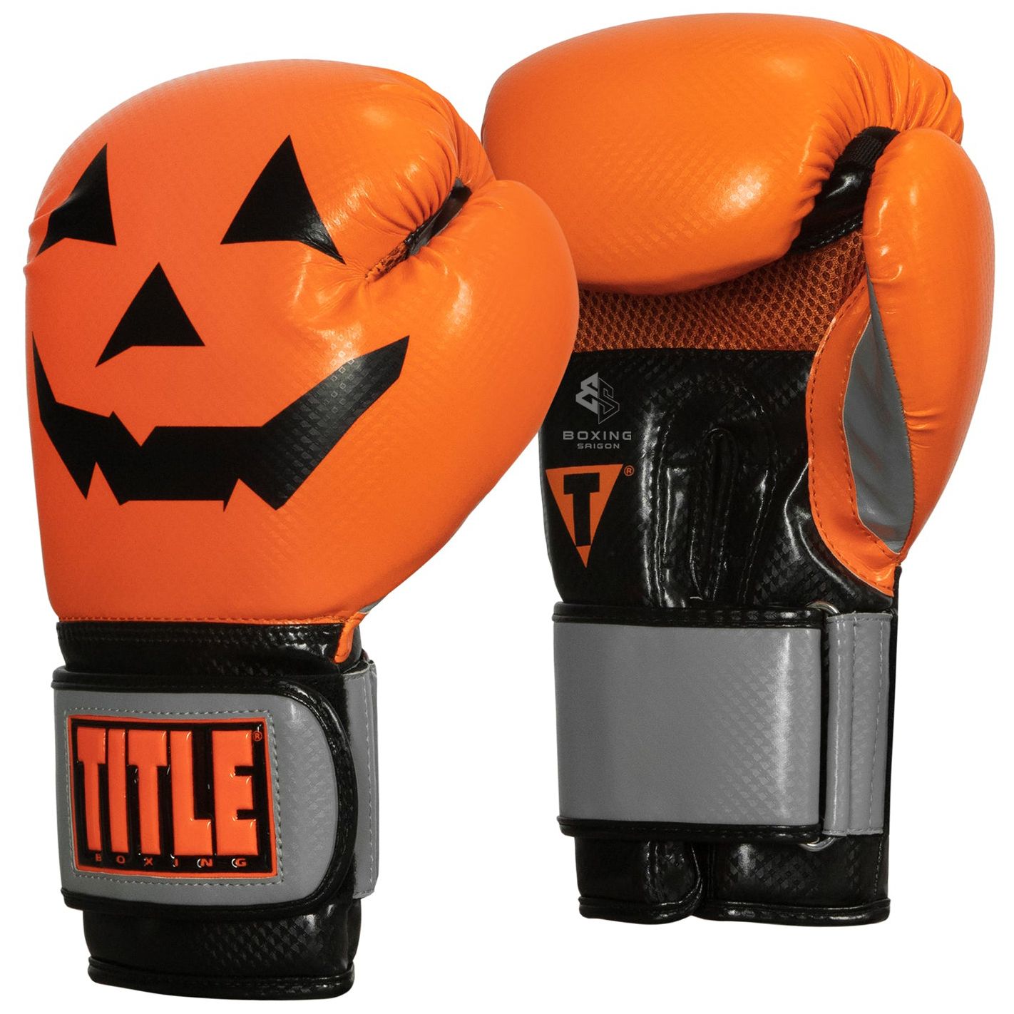 Găng Tay TITLE Boxing Limited Edition Jack-O-Lantern Bag Gloves (Used)