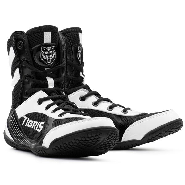 Giày Tigris High-Top Professional Training Shoes - Black/White (USED)