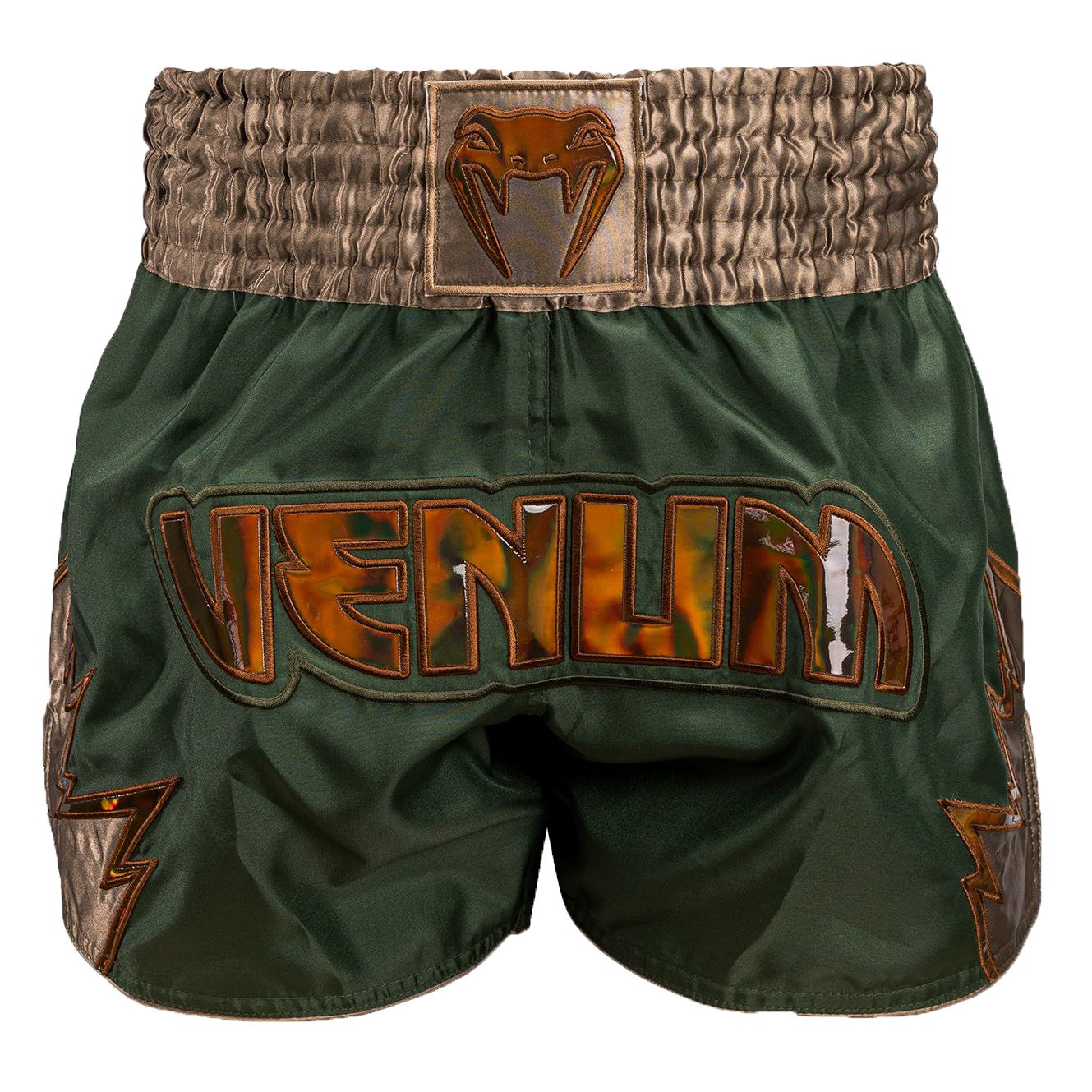 Quần Venum Inferno Muay Thai Shorts - Khaki/Bronze