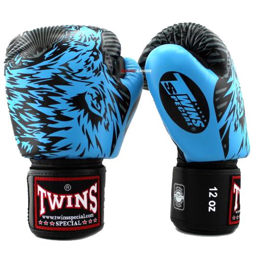 Găng Tay Twins Fbgvl-50 Velcro Gloves - Light Blue