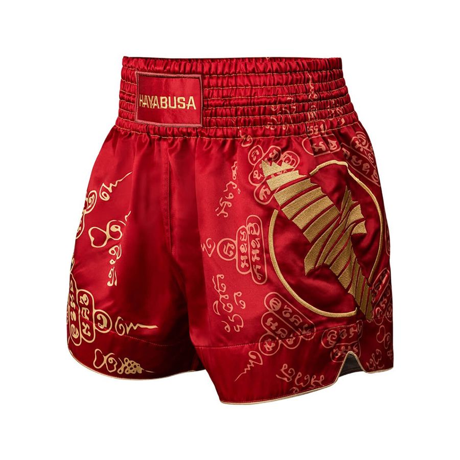 QUẦN HAYABUSA FALCON MUAY THAI SHORTS - RED