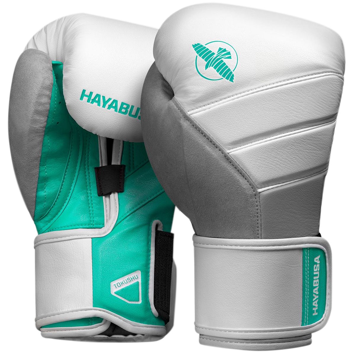 GĂNG TAY HAYABUSA T3 BOXING GLOVES - WHITE/TEAL