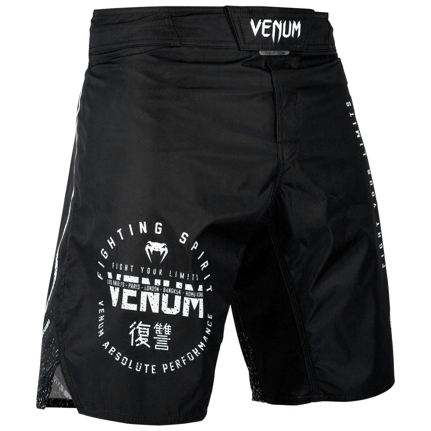 QUẦN MMA VENUM SIGNATURE FIGHTSHORTS - BLACK/WHITE
