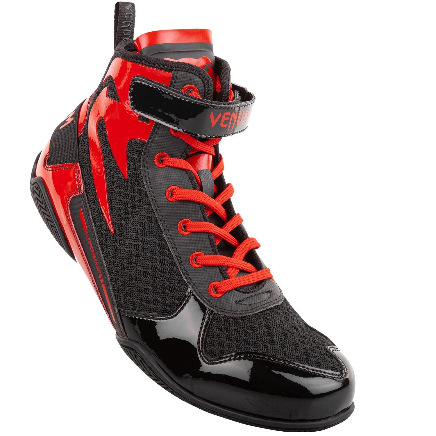 GIÀY VENUM GIANT LOW BOXING SHOES - BLACK/RED