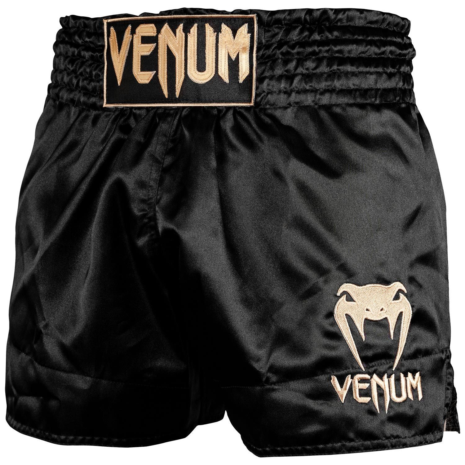 QUẦN VENUM CLASSIC MUAY THAI SHORTS - BLACK/GOLD