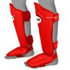 Bảo Hộ Chân Twins SGL10 Double Padded Leather Shinguard - Red